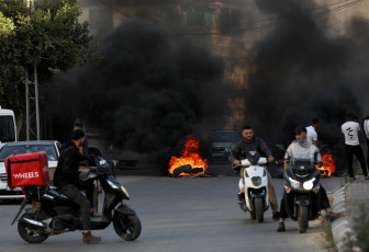 West Bank, Palestine - The photos show caoe in the streets of the northern West Bank city of Nablus during an Israeli offensive on June 3, 2024. Two Palestinians were killed and six others were wounded on Monday during an Israeli military operation in the northern West Bank city of Nablus, the Palestinian Health Ministry said.