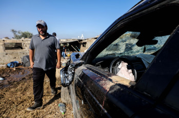 Cisjordania.- En las fotos, muestra los daños tras un ataque de Israel en una aldea de Kafr Nimah en la ciudad de Ramallah, en Cisjordania, el 12 de junio de 2024. Seis palestinos murieron y dos resultaron heridos, uno de ellos en estado grave, como consecuencia de una redada del Ejército israelí contra la aldea de Kafr Dan, según informó el Ministerio de Sanidad palestino.